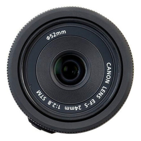 Lente Canon Ef-s 24MM F/2.8 Stm Aumento Máximo 0,27X 001