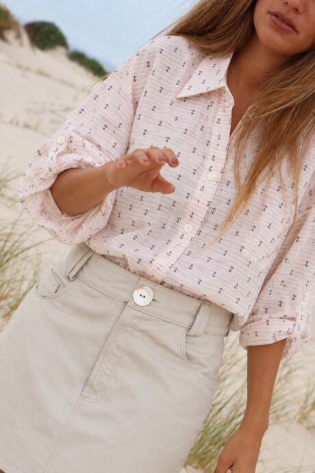 Ancla Shirt Rosado