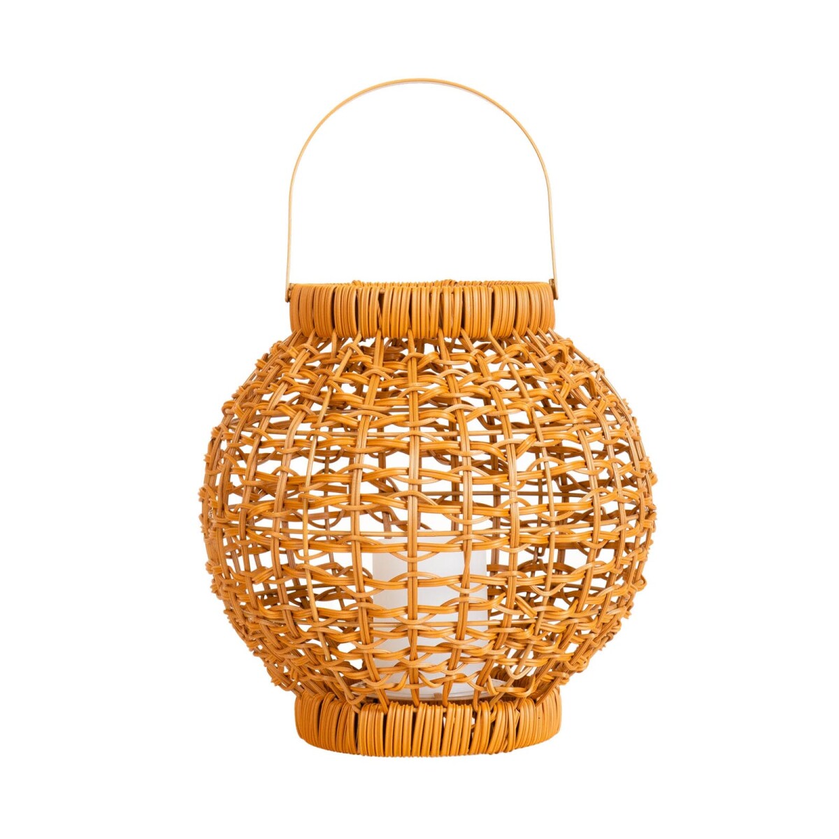 FANAL - SIMIL-RATTAN MARRON CON BATERIA 