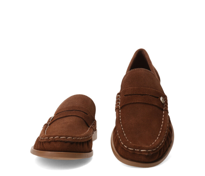 Zapatos de Mujer Bottero Mocasin Marrón Café