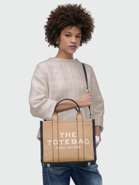 MARC JACOBS - THE MEDIUM LEATHER TOTE BAG Rayas