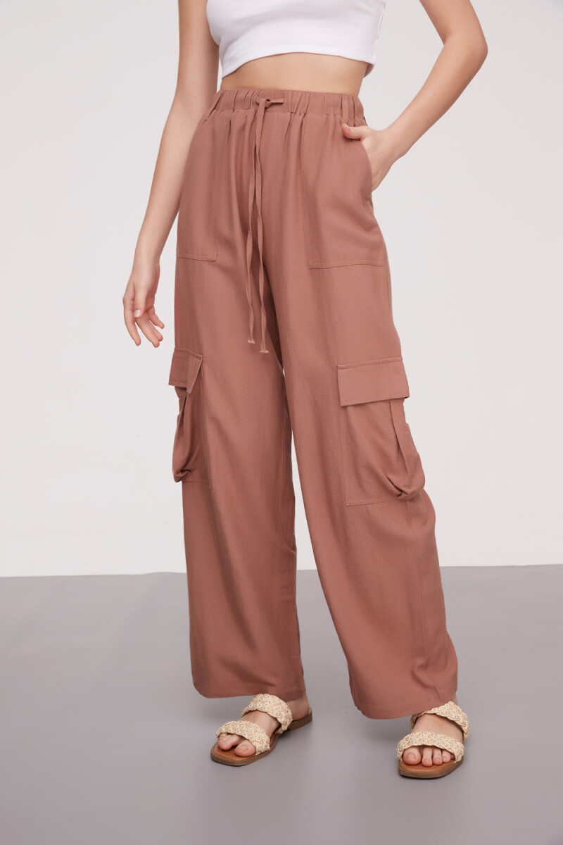 Pantalon Applepi - Tostado 