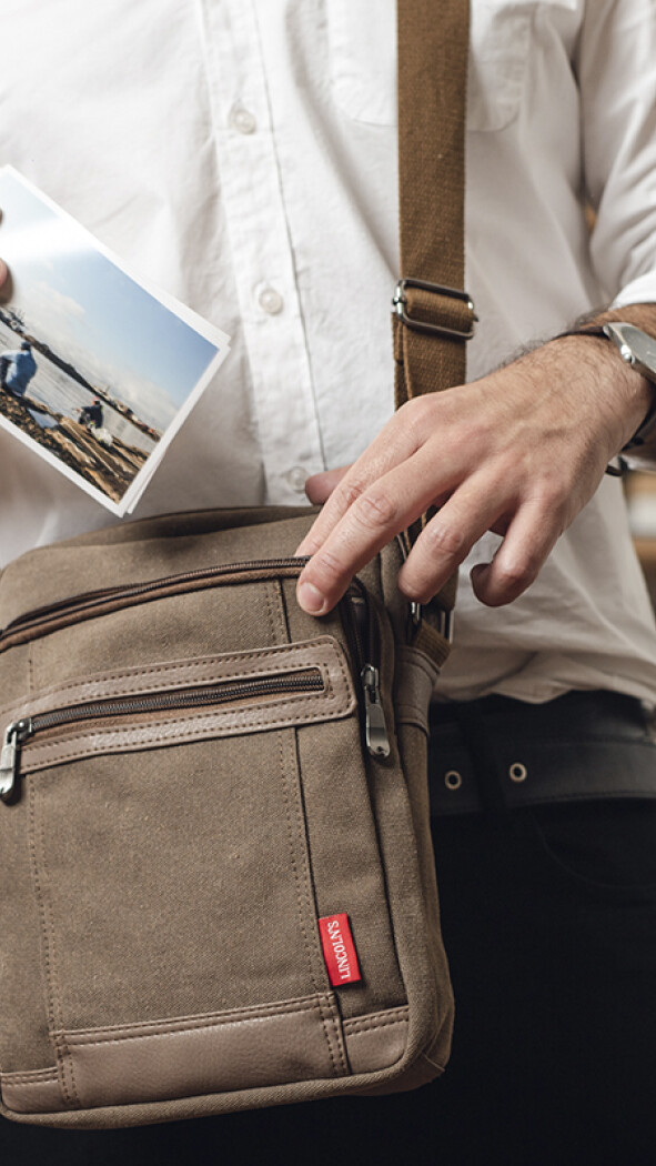 MORRAL MONTE MERU CANVAS TOSTADO