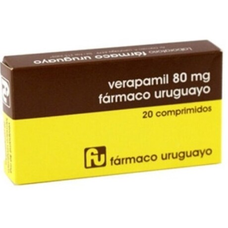 Verapamil 80mg 20 GRA Verapamil 80mg 20 GRA