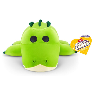 Peluche con peso Hug A Lumps Antiestrés Zuru Cocodrilo Rocko