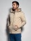 Campera de felpa con capucha Anantol Beige