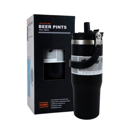 Mug de acero con asa 900ml Mug de acero con asa 900ml