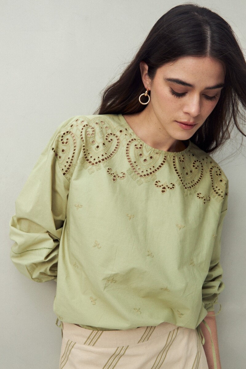 BLUSA GILI Verde Oliva