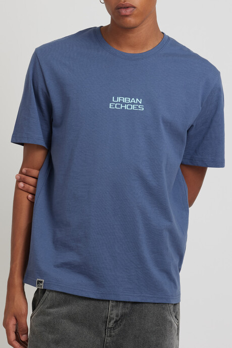 T-SHIRT M/C ECCO DIXIE Navy
