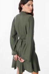 Vestido Land Verde Militar