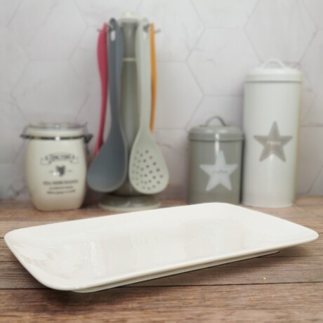 Bandeja ractangular de cerámica Bandeja ractangular de cerámica
