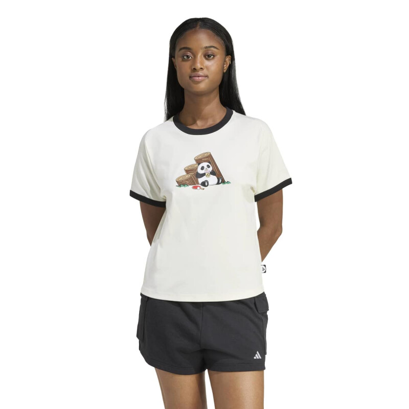 SHORT ADIDAS PANDA T Mujer KB7214 Blanco