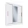 Placard Ropero 3 Puertas Corredizas Dormitorio Con Espejo - Blanco