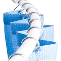 Palo para Cortina de Baño Curvado Esquinero Palo para Cortina de Baño Curvado Esquinero