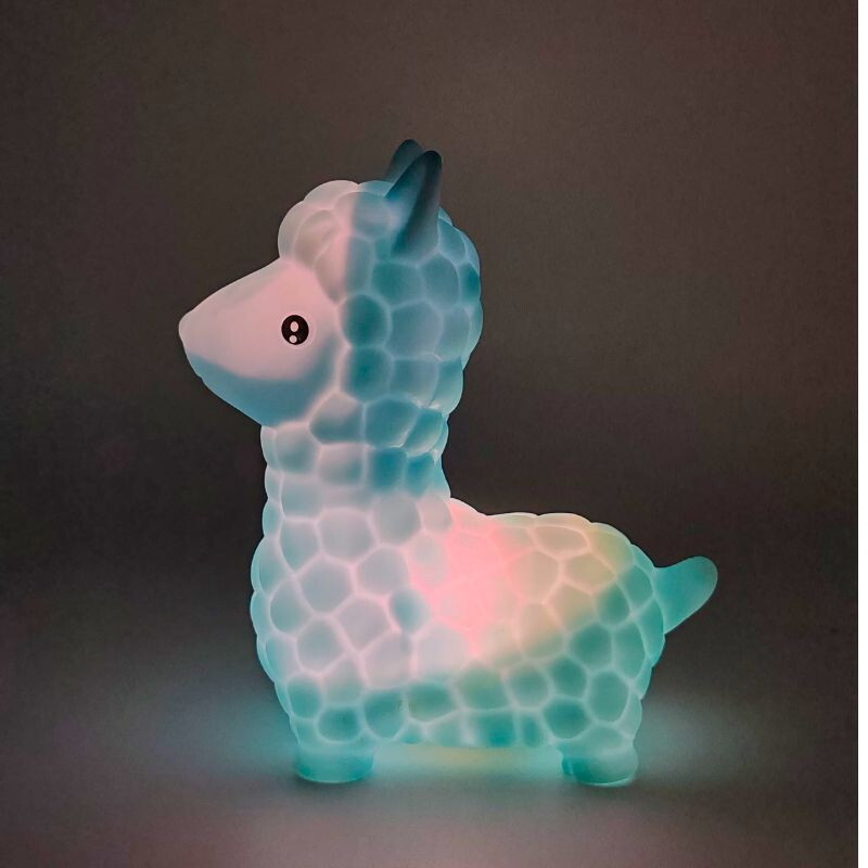 Veladora Llama con luz Celeste