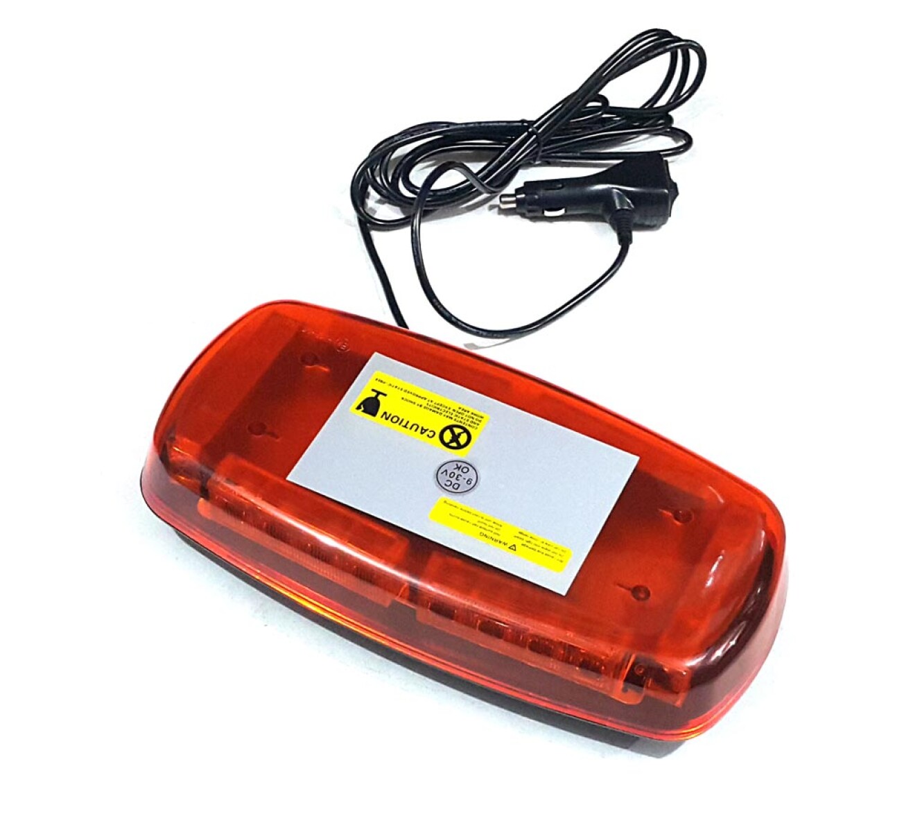 SEÑALIZACION - BARRAL LED AMBAR DESTELLANTE 12/24V - 