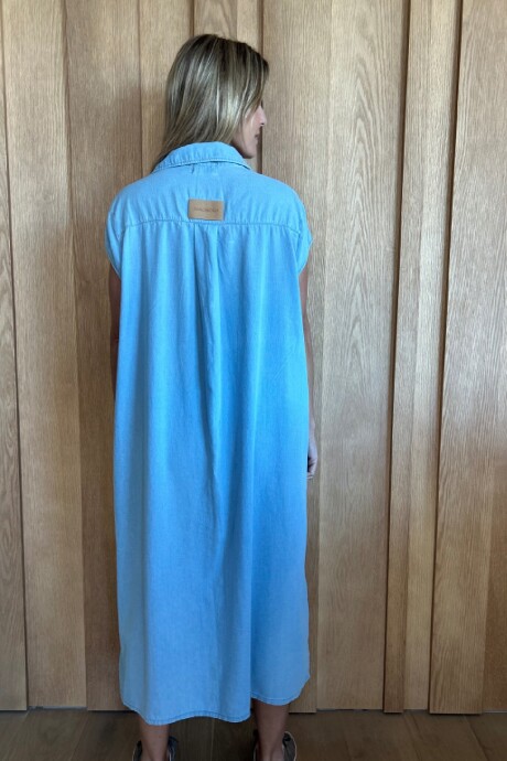 Túnica Oasis Denim Celeste