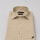 Camisa Cotton Twill Slim Fit Beige
