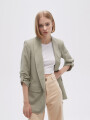 Blazer Darcy Verde Grisaceo