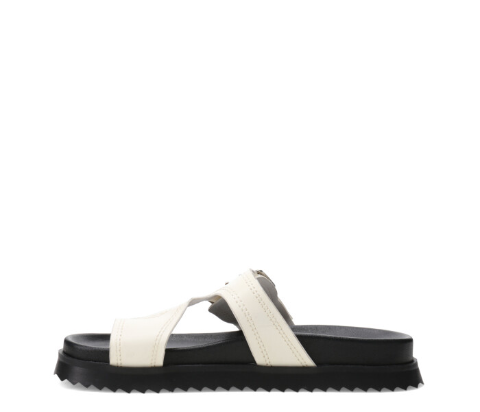 Sandalia FUNI con hebilla Offwhite