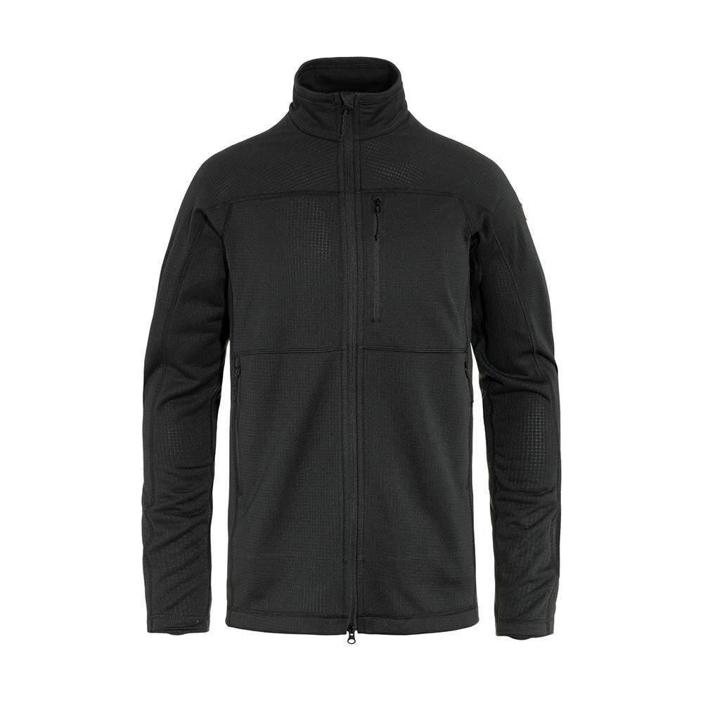 Casaca Fjallraven Abisko Lite Fleece Jacket M Hombre Black