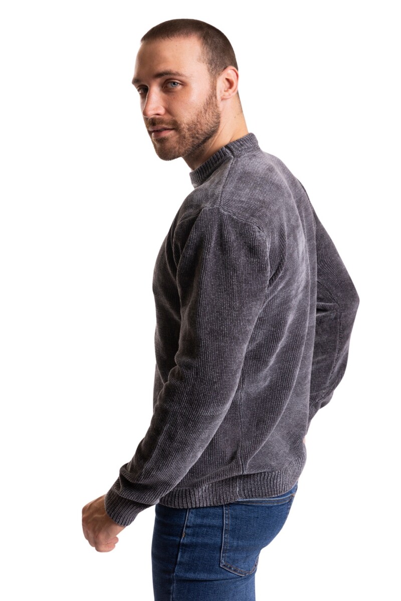 SNAKE SWEATER - GREY 