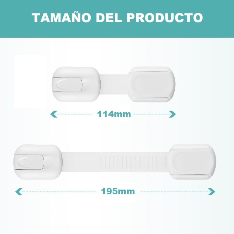 Set cerraduras de seguridad para niños para puertas Set cerraduras de seguridad para niños para puertas
