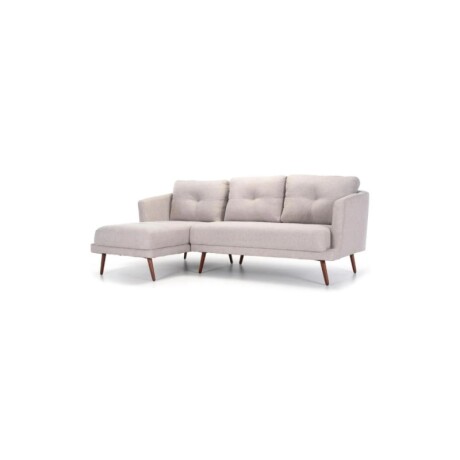 Sofa 3 Cuerpos Triun Con Chaise Beige 9224 Unica