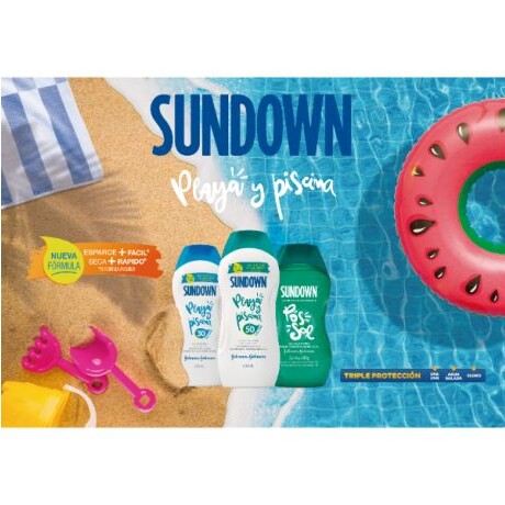 Sundown Protector Solar FPS 30 Loción 200ml – Protección Diaria y Suave para la Piel Sundown Protector Solar FPS 30 Loción 200ml – Protección Diaria y Suave para la Piel