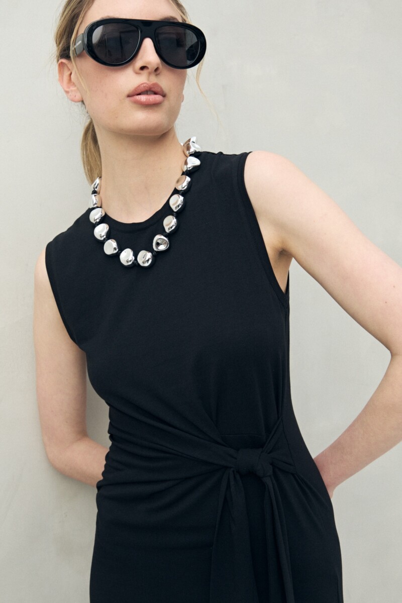 VESTIDO SUSANDE Negro