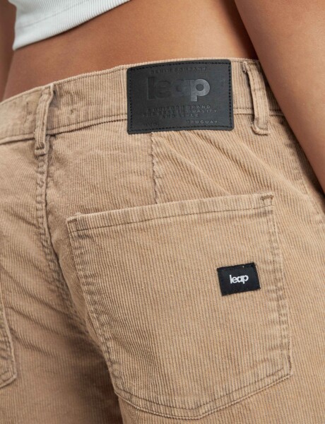 Pantalón Mimi pana W24 Beige