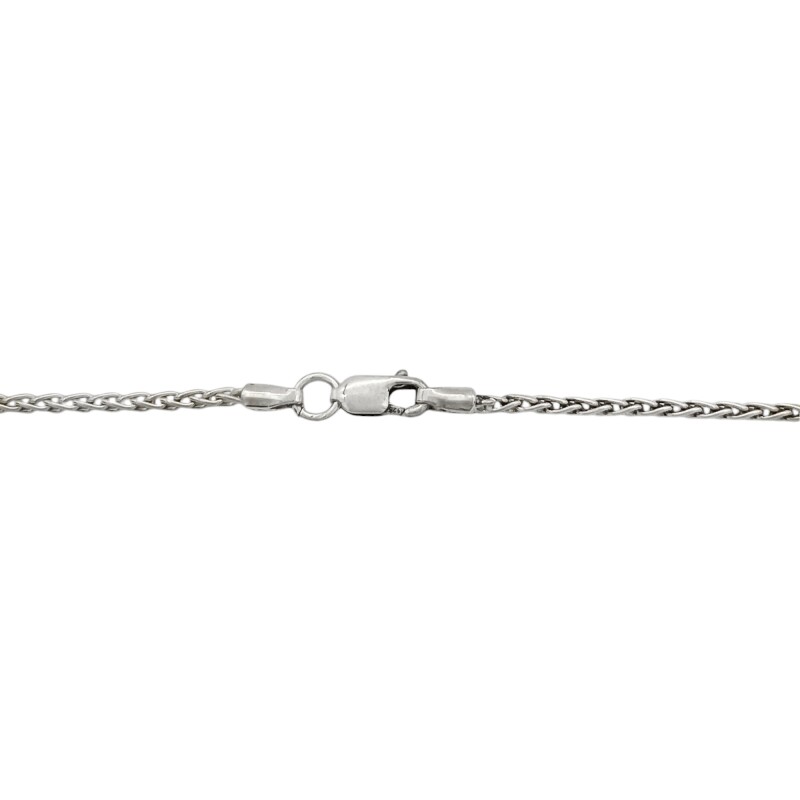 Cadena Collar Espiga-Plata y Oro-Sin Piedra-CD5012 sinpiedra