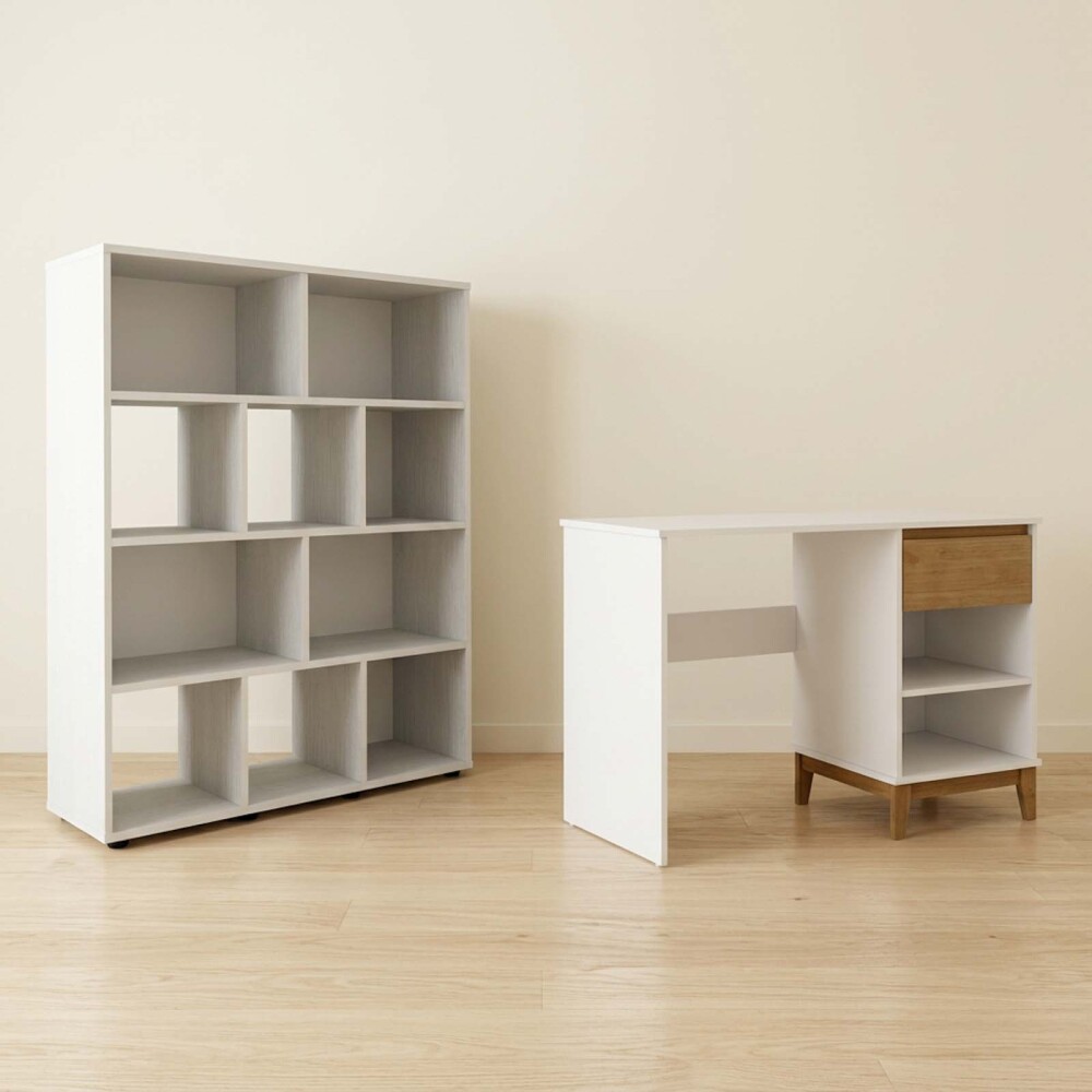 BIBLIOTECA + ESCRITORIO ADAKU