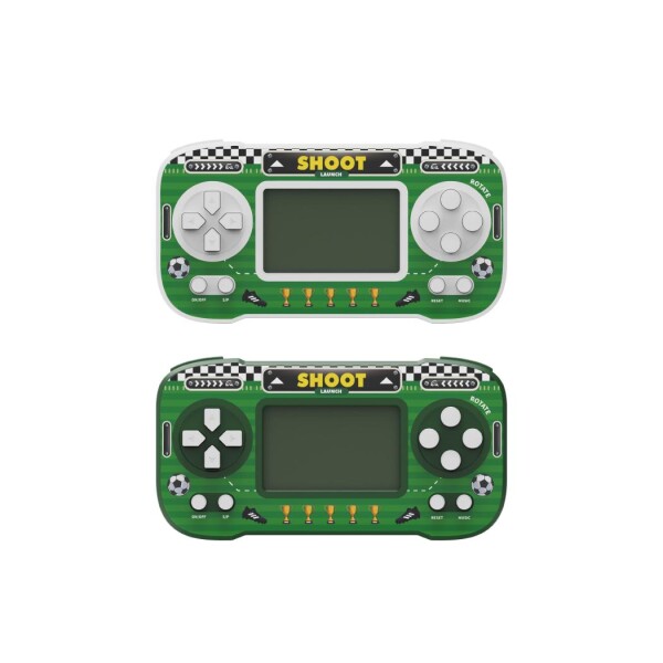 Consola retro fútbol verde