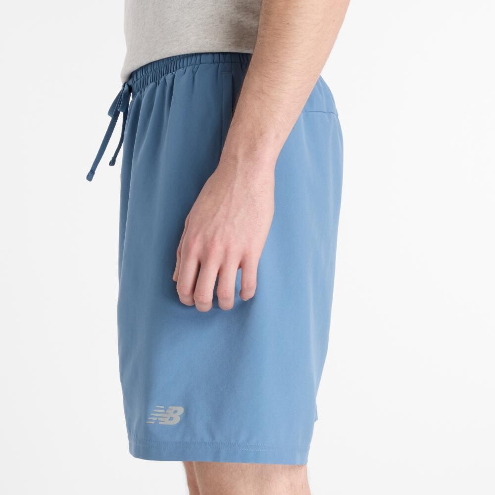 Short Running Sport Essentials Short 7 Hombre Blue
