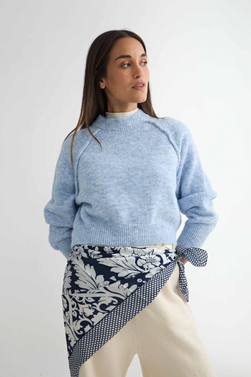 BUZO NILOTICA - CELESTE 