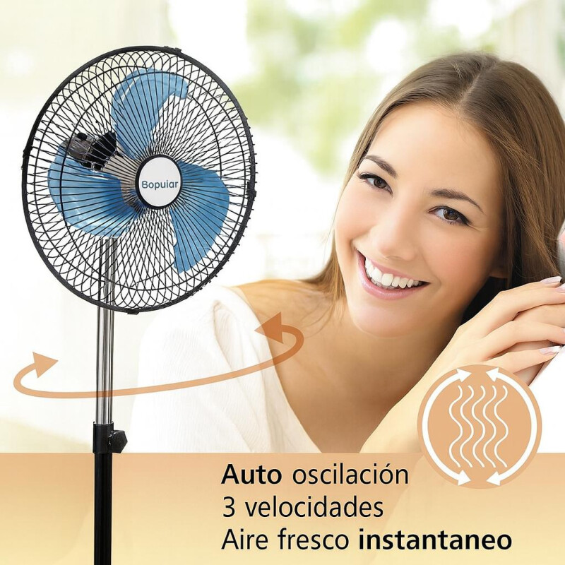 Ventilador de Pie Industrial Bopular 30 cm – 45W Ventilador de Pie Industrial Bopular 30 cm – 45W
