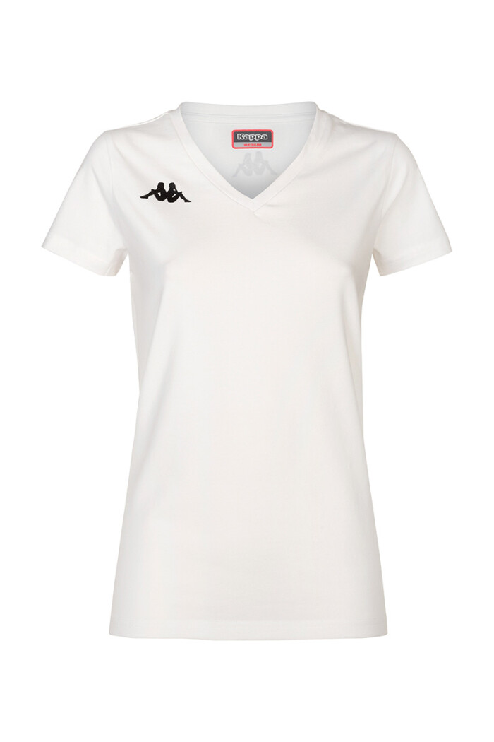 Remera KAPPA Training Brizza 32155 DW Blanco