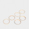 Pulseras Rígidas Sets De metal Set De Pulseras De Metal - Dorado