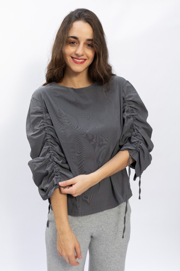 BLUSA C/VISCOSA OUTER AZUL