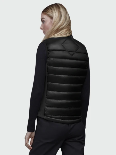 Canada Goose -Chaleco de nylon, Hybridge lite Negro