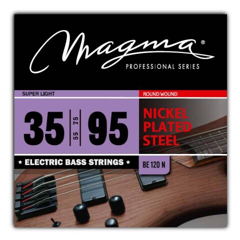 Encordado Magma Bajo Nickel P/steel S.Light 035-095 BE120N Encordado Magma Bajo Nickel P/steel S.Light 035-095 BE120N