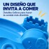 Plato Individual Silicona Marcus & Marcus Con Divisiones Azul 1
