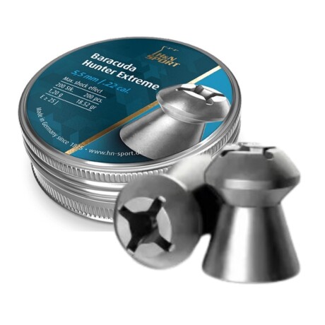 Balin Baracuda Hunter Extreme 5.5mm 200un 18.52gr Balin Baracuda Hunter Extreme 5.5mm 200un 18.52gr