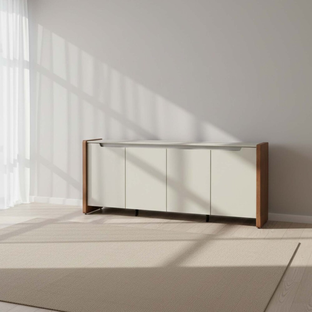 APARADOR MADERA BLANCO STILO