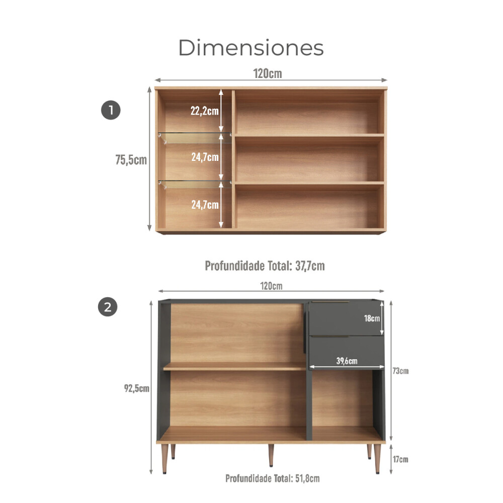 KIT COCINA AEREO 2 PUERTAS Y BAJO MESADA ALICE Kit Cocina Aereo 2 Puertas Y Bajo Mesada Alice