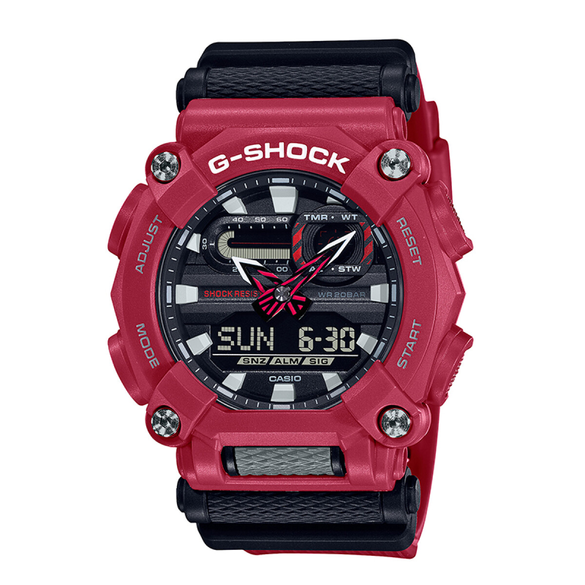 Reloj G-Shock Casio GA-900 - Rojo 