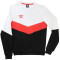 Buzo de Hombre Umbro Diagonal Adulto Negro - Blanco - Rojo