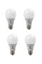 Pack x 4 pcs - Lámpara led estándar 12W E27 Luz Fría