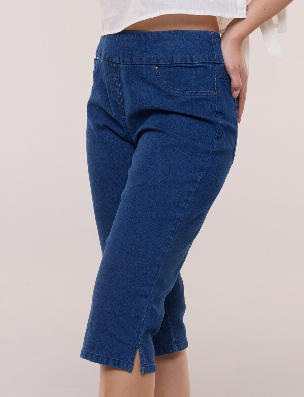 Capri Denim Pretina Ancha JEAN